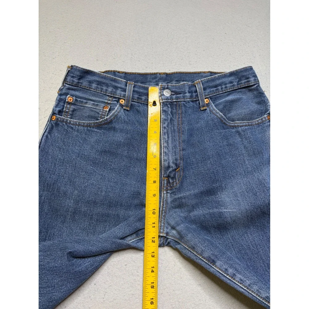 Levi's 517 Jeans Mens 34x32 Blue Bootcut Mid Wash Y2K Denim Cowboy Workwear
